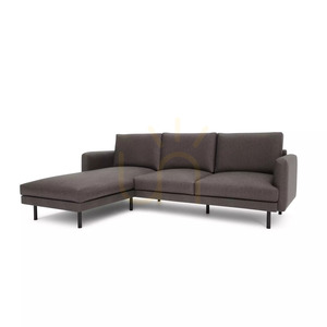 BRERA 4-sitsig hörnsoffa (vänstersidig) – färg: taupe från City Sofa small 3