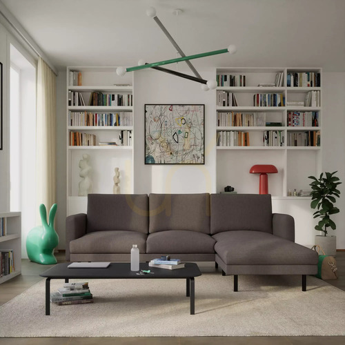 Kontrollera BRERA 4-sits hörnsoffa (höger sida) – färg: taupe från City Sofa