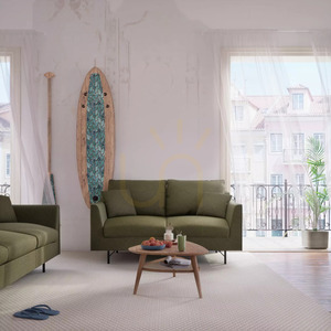 ALFAMA tvåsitssoffa – Green City Sofa small 1