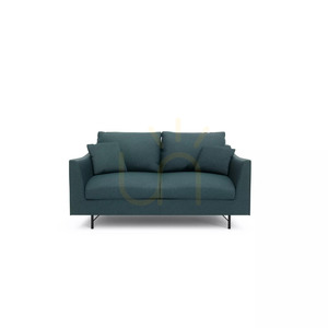 ALFAMA tvåsitssoffa – Mörkblå City-soffa small 0