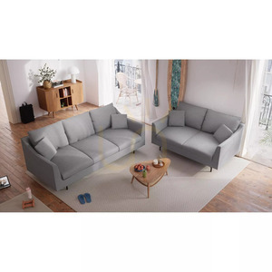 ALFAMA tvåsitssoffa – City Sofa grå small 5