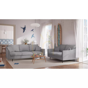 ALFAMA tvåsitssoffa – City Sofa grå small 6