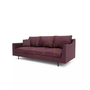 ALFAMA tresitssoffa – Burgundy City Sofa small 3