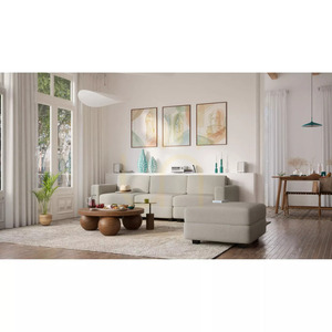GRACIA modulär 3-sitssoffa – beige och grå City-soffa small 6