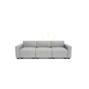 GRACIA modulär 3-sitssoffa – Gray City Sofa small 0