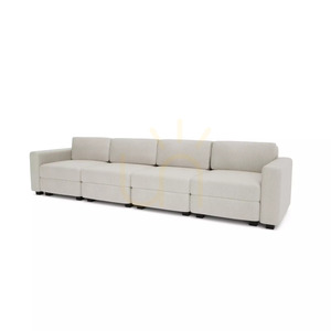 GRACIA modulär 4-sitssoffa – krämbeige City-soffa small 3