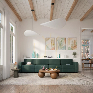 GRACIA modulär 4-sitssoffa – Green City Sofa small 1
