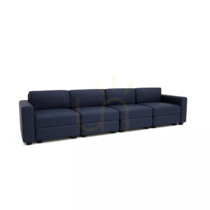 GRACIA modulär 4-sitssoffa – Mörkblå City-soffa small 2