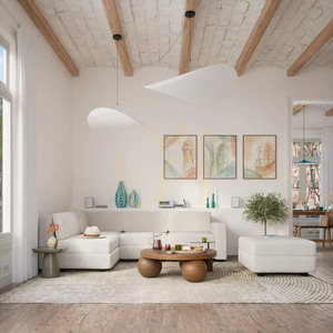 GRACIA 4-sitsig hörnsoffa i moduluppbyggnad – krämbeige City-soffa small 1