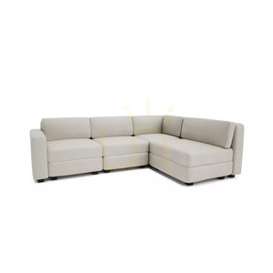 GRACIA 4-sitsig hörnsoffa i moduluppbyggnad – krämbeige City-soffa small 2