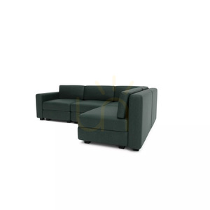 GRACIA 4-sitsig hörnsoffa i moduluppbyggnad – Green City Sofa small 3