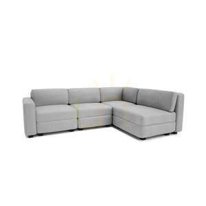 GRACIA 4-sitsig hörnsoffa i moduluppbyggnad – Gray City Sofa small 2