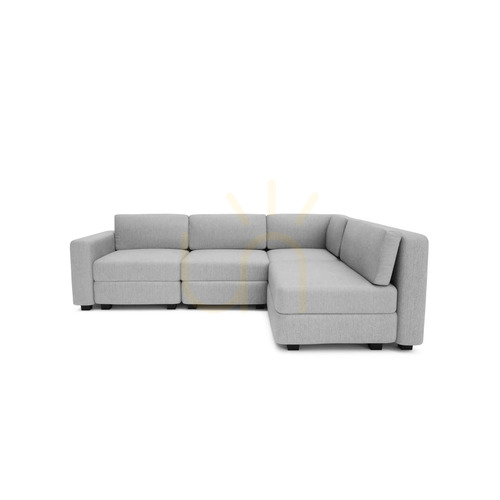 Kontrollera GRACIA 4-sitsig hörnsoffa i moduluppbyggnad – Gray City Sofa