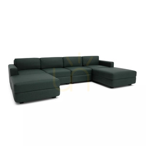 GRACIA modulsoffa – U-formad, 180 x 320 x 180 cm – Green City Sofa small 2