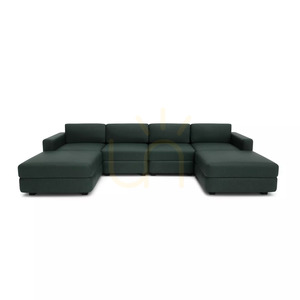 GRACIA modulsoffa – U-formad, 180 x 320 x 180 cm – Green City Sofa small 0
