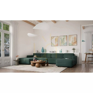 GRACIA modulsoffa – U-formad, 180 x 360 x 180 cm – Green City Sofa small 6