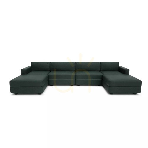 Kontrollera GRACIA modulsoffa – U-formad, 180 x 360 x 180 cm – Green City Sofa