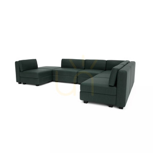 GRACIA modulsoffa – U-formad, 160 x 340 x 230 cm – Green City Sofa small 3