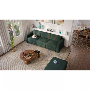 GRACIA modulsoffa – Ändmodul – Green City Sofa small 11