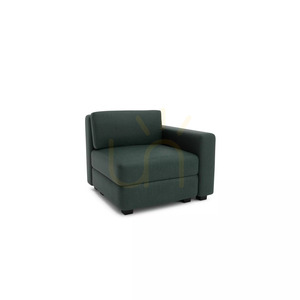 GRACIA modulsoffa – Ändmodul – Green City Sofa small 2