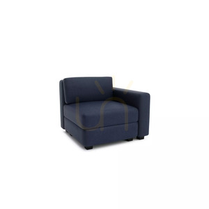 GRACIA modulsoffa – Ändmodul – Mörkblå City-soffa small 2