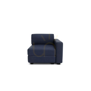 GRACIA modulsoffa – Ändmodul – Mörkblå City-soffa small 0