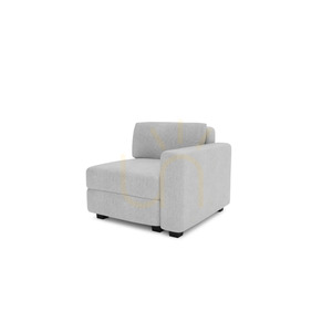 GRACIA modulsoffa – Ändmodul – City Sofa Grå small 3