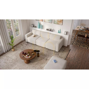 GRACIA modulsoffa – Enkelmodul – Krämbeige City-soffa small 11