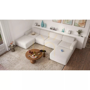 GRACIA modulsoffa – Enkelmodul – Krämbeige City-soffa small 8
