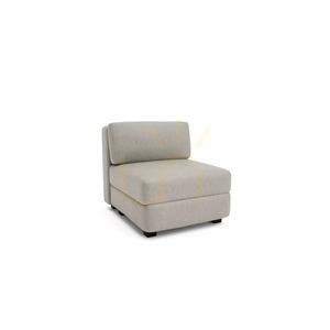 GRACIA modulsoffa – Enkelmodul – Beige-grå City-soffa small 2