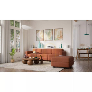 GRACIA modulsoffa – Enkelmodul – Terrakottafärg från City Sofa small 13