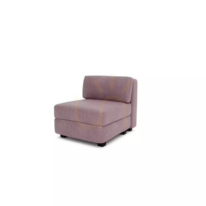 GRACIA modulsoffa – Enkelmodul – Dämpad rosa färg från City Sofa small 3