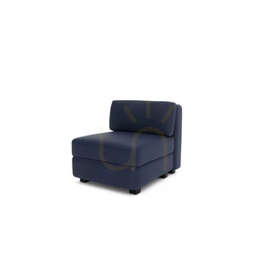 GRACIA modulsoffa – Enkelmodul – Mörkblå City-soffa small 3