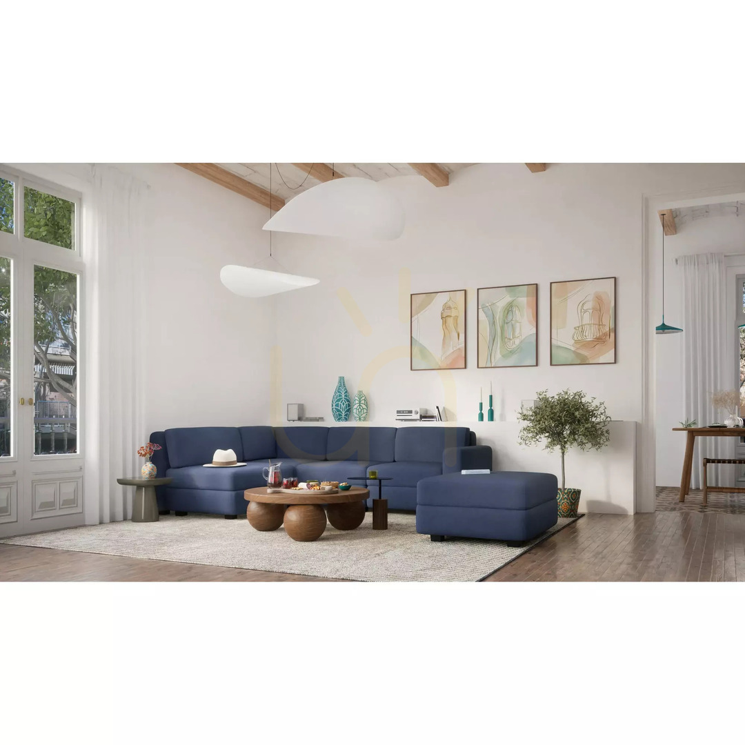 Förhandsvisning GRACIA modulsoffa – Stor enskild modul – Mörkblå City-soffa GRACIA modulsoffa – Stor enskild modul – Mörkblå City-soffa
