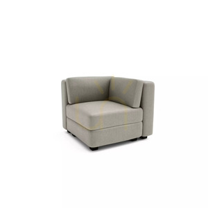 GRACIA modulsoffa – hörnmodul – beige-grå City-soffa small 2