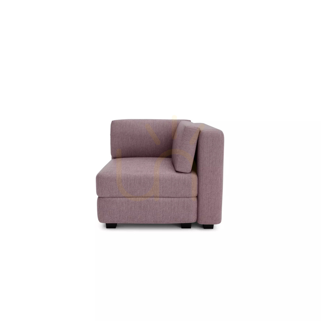 Kontrollera GRACIA modulsoffa – hörnmodul – dämpad rosa färg från City Sofa GRACIA modulsoffa – hörnmodul – dämpad rosa färg från City Sofa