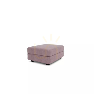 GRACIA modulsoffa – ottomanmodul – dämpad rosa färg från City Sofa small 3