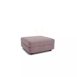 GRACIA modulsoffa – Stor ottomanmodul – Dämpad rosa färg från City Sofa small 4