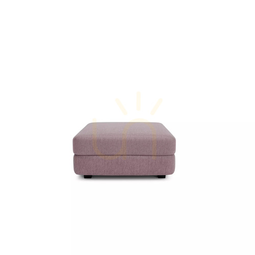 Kontrollera GRACIA modulsoffa – Stor ottomanmodul – Dämpad rosa färg från City Sofa