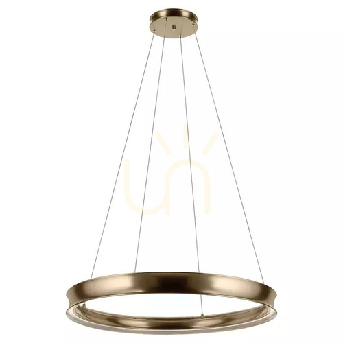 Kontrollera Larousse 100⌀ LED-pendellampa – Champagnebrons – KICHLER