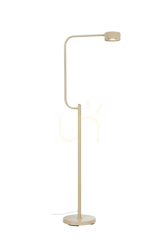 Kontrollera Golvlampa Markslojd Hugo Beige LED 4,9W 130 cm 109176