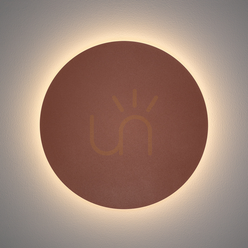 Kontrollera Nowodvorski RING LED L 12657 vägglampa terrakotta 35 cm 3000 K