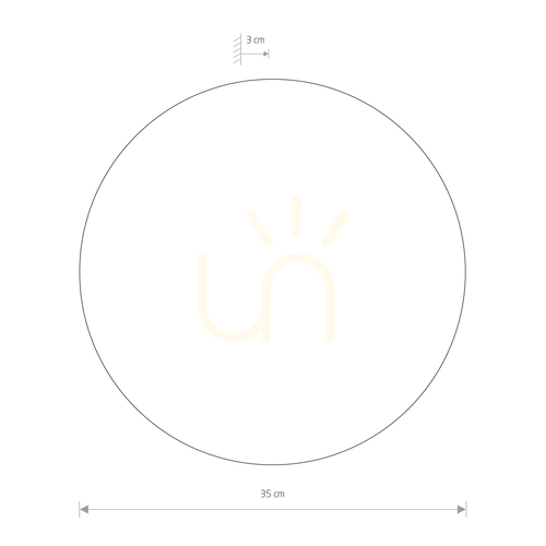 Kontrollera RING LED L 12654 Vägglampa från Nowodvorski