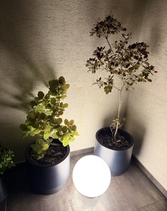 Dekorativ lysande trädgårdslampa i klotform LUNA BALL 50 cm – LED E27, PREMIUM, UV-beständig small 3