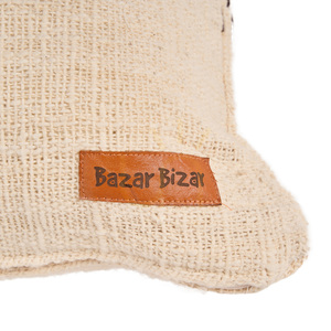 Kuddfodral BAZAR BIZAR Stonepath Naturkräm 50x70 cm Bomull small 4