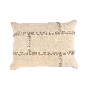 Kuddfodral BAZAR BIZAR Stonepath Naturkräm 50x70 cm Bomull small 0