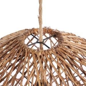 Bazar Bizar XIOMARA S pendelskärm, flätat bananblad, natur, ø20 cm small 5