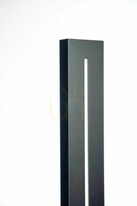 SU-MA Langer LGD-610 svart LED-vägglampa för utomhusbruk 61 cm IP65 small 1