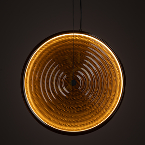 Pendant Light Nowodvorski AURA LED 12233 Transparent Amber 34,5 cm small 1