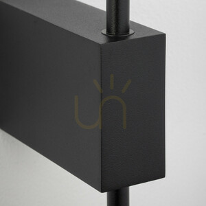 Lixa Black 12 W LED-vägglampa small 3